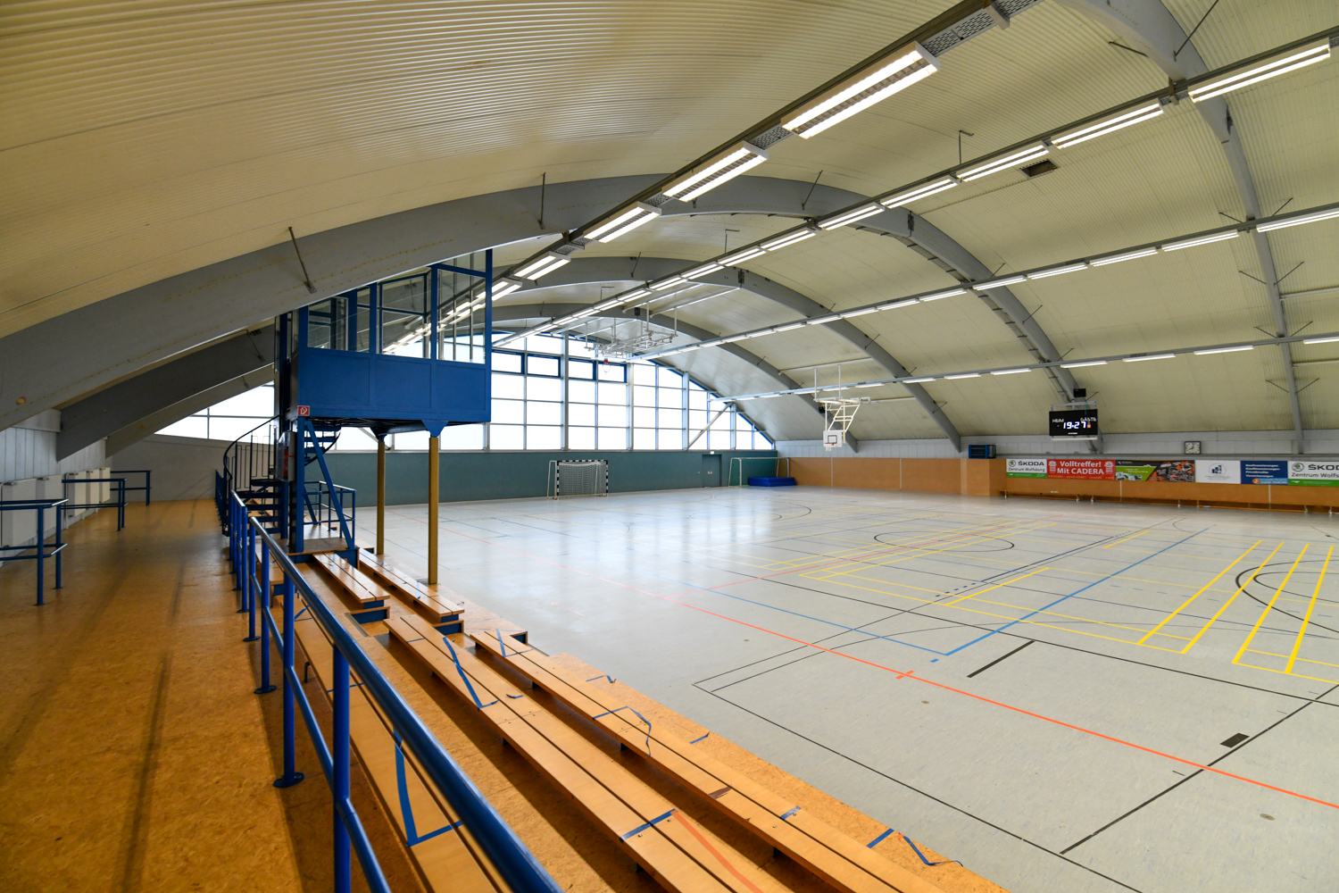 Foto der Sporthalle